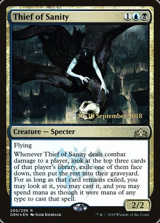 Thief of Sanity [Guilds of Ravnica Promos] | Lots Moore NSW