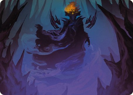 Sauron, the Necromancer Art Card [The Lord of the Rings: Tales of Middle-earth Art Series] | Lots Moore NSW
