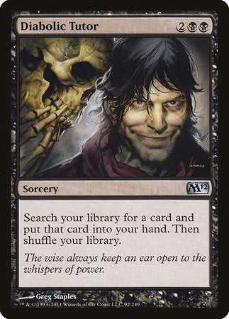 Diabolic Tutor [Magic 2012] | Lots Moore NSW