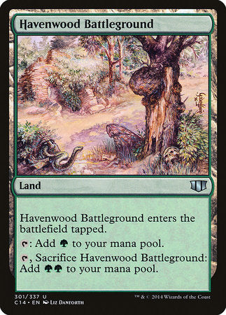 Havenwood Battleground [Commander 2014] | Lots Moore NSW