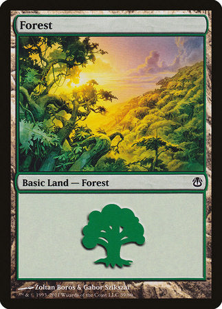 Forest (39) [Duel Decks: Ajani vs. Nicol Bolas] | Lots Moore NSW