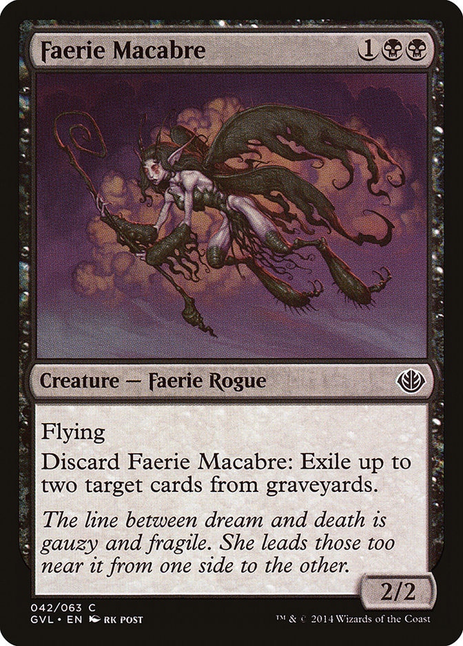Faerie Macabre (Garruk vs. Liliana) [Duel Decks Anthology] | Lots Moore NSW