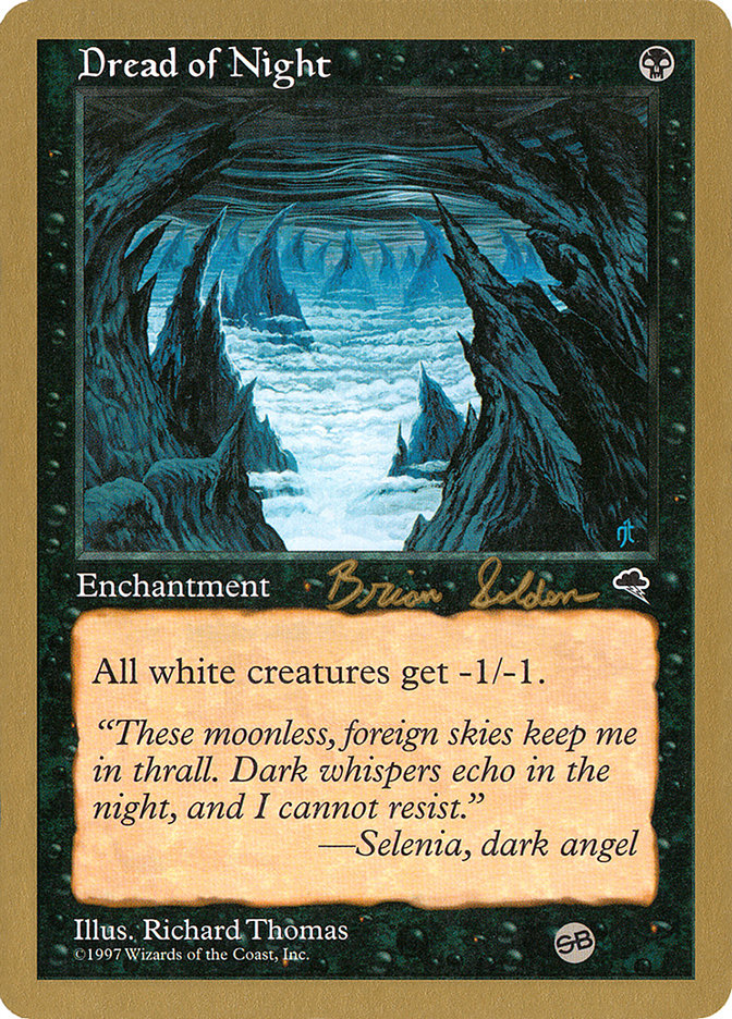 Dread of Night (Brian Selden) (SB) [World Championship Decks 1998] | Lots Moore NSW
