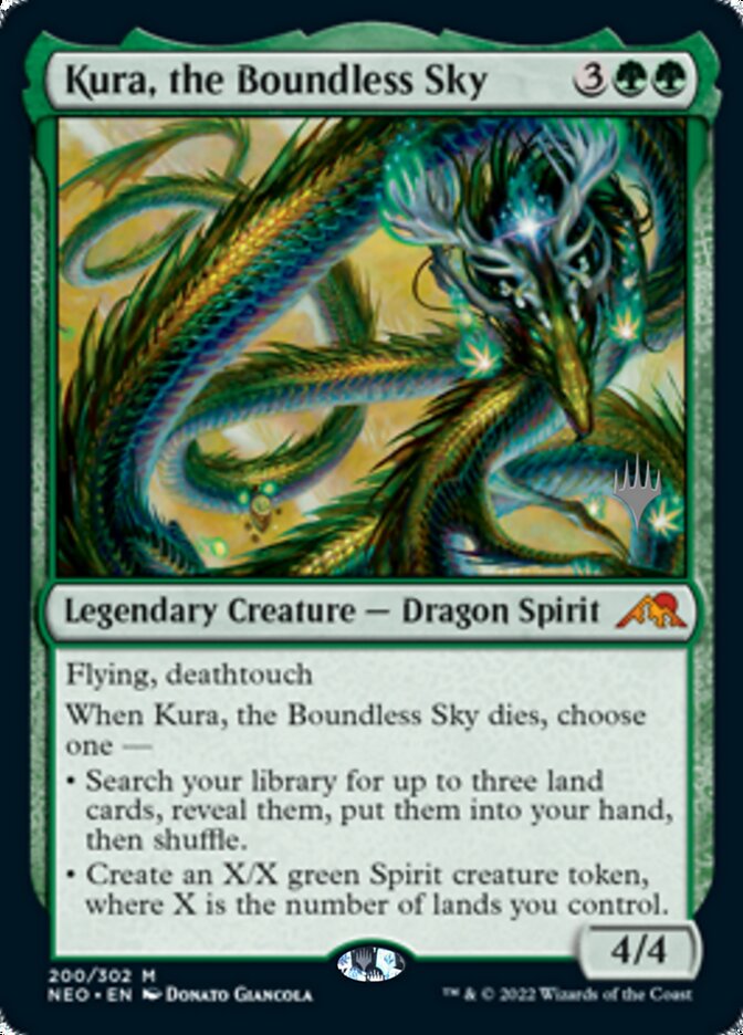 Kura, the Boundless Sky (Promo Pack) [Kamigawa: Neon Dynasty Promos] | Lots Moore NSW