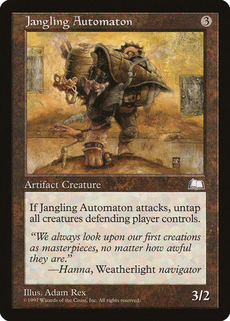 Jangling Automaton [Weatherlight] | Lots Moore NSW