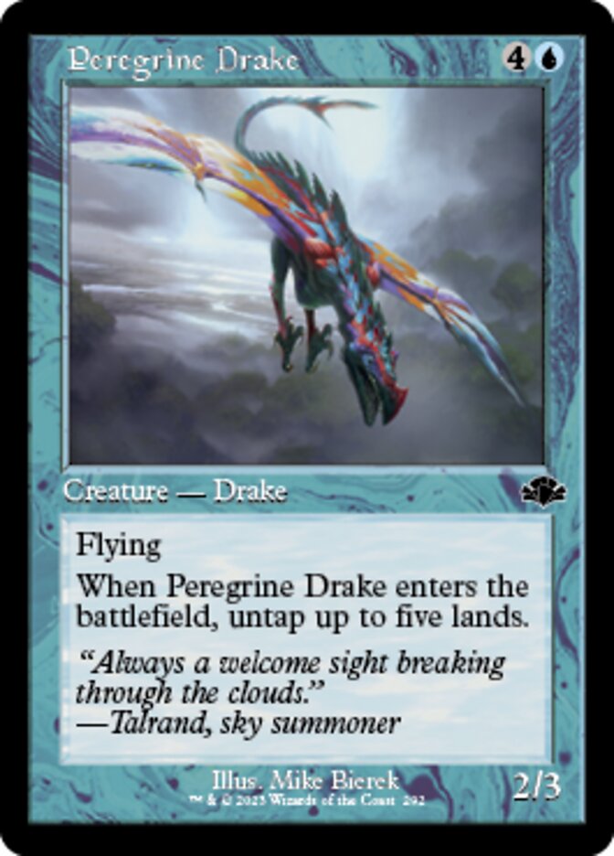 Peregrine Drake (Retro) [Dominaria Remastered] | Lots Moore NSW