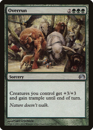 Overrun [Planechase 2012] | Lots Moore NSW