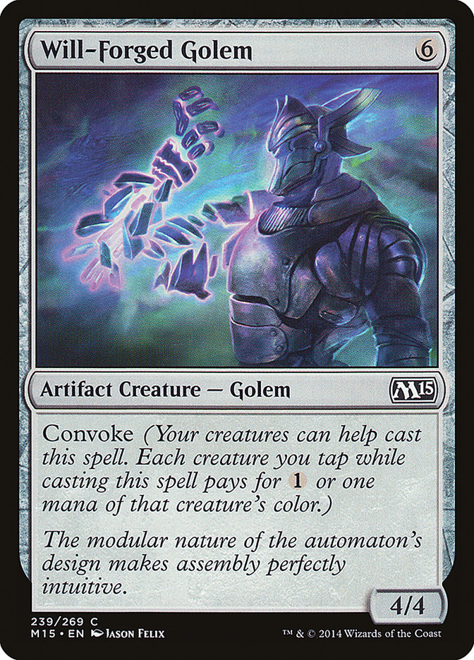 Will-Forged Golem [Magic 2015] | Lots Moore NSW