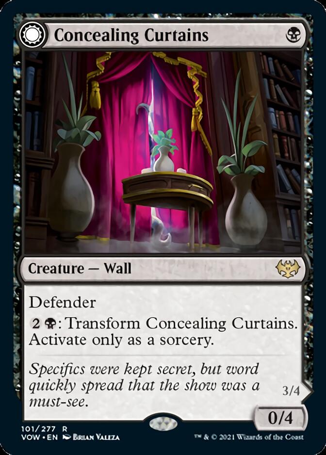 Concealing Curtains // Revealing Eye [Innistrad: Crimson Vow] | Lots Moore NSW