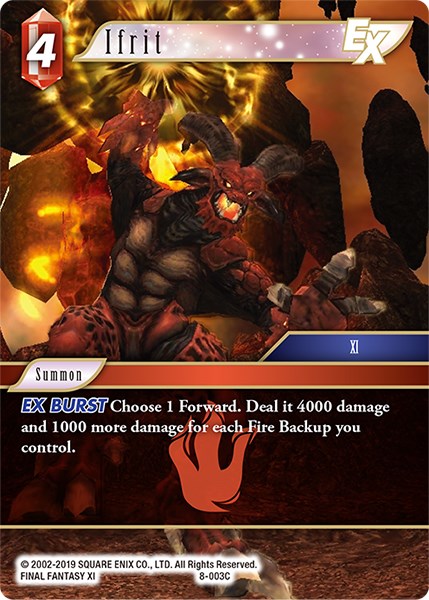 Ifrit EX [Opus VIII] | Lots Moore NSW