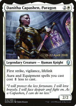 Danitha Capashen, Paragon [Dominaria Promos] | Lots Moore NSW