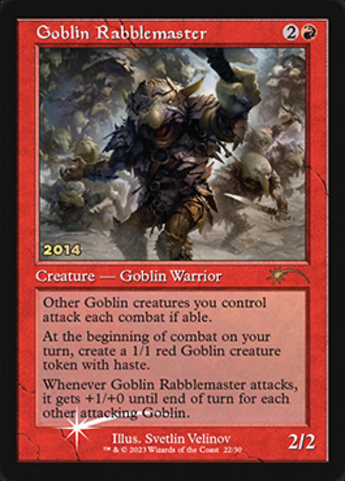 Goblin Rabblemaster [30th Anniversary Promos] | Lots Moore NSW