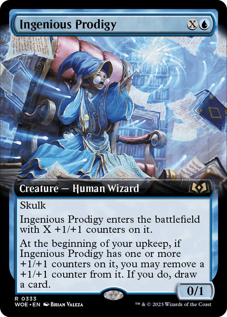 Ingenious Prodigy (Extended Art) [Wilds of Eldraine] | Lots Moore NSW