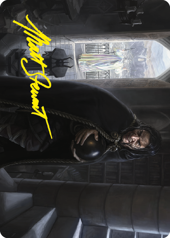 Grima, Saruman's Footman Art Card (Gold-Stamped Signature) [The Lord of the Rings: Tales of Middle-earth Art Series] | Lots Moore NSW