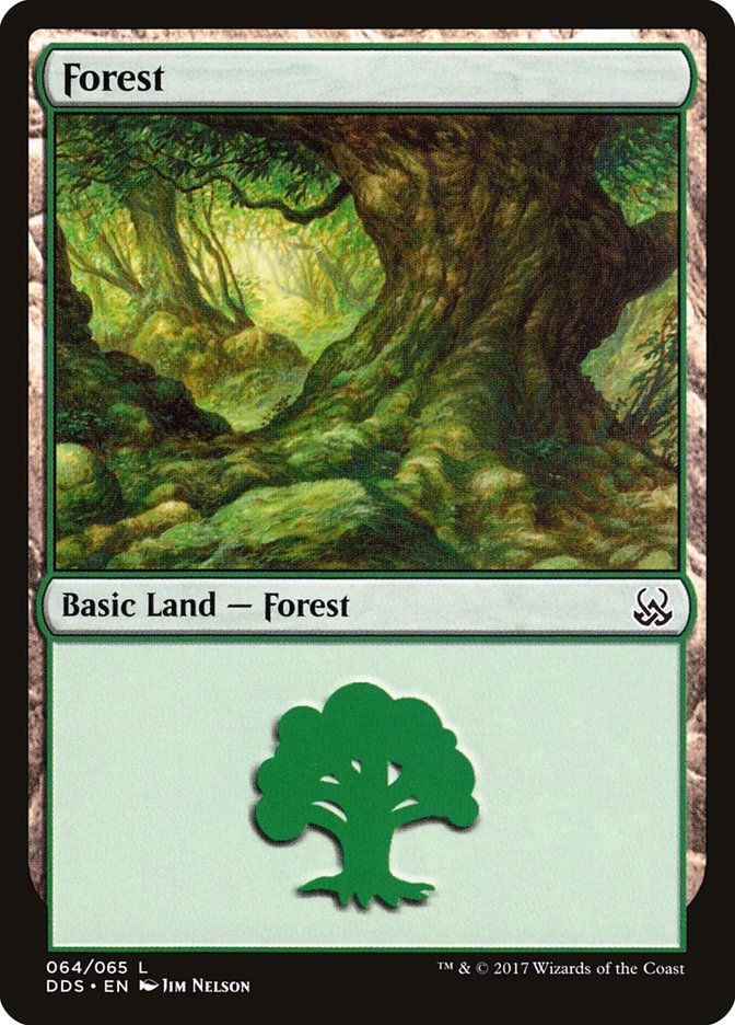Forest (64) [Duel Decks: Mind vs. Might] | Lots Moore NSW