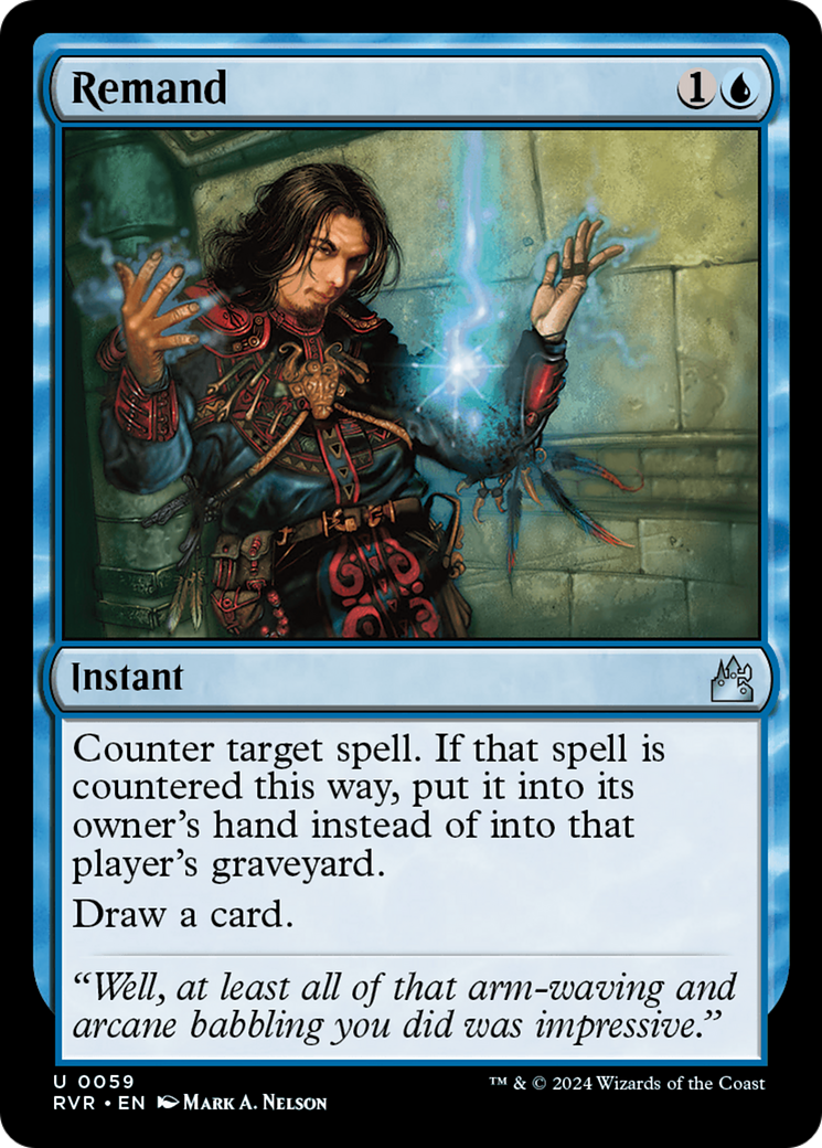 Remand [Ravnica Remastered] | Lots Moore NSW