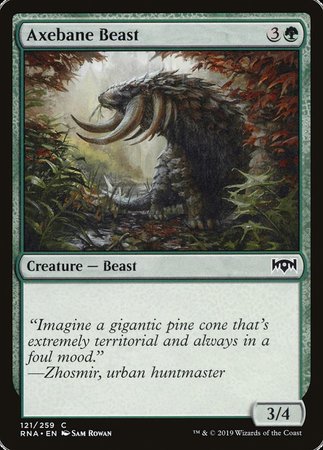 Axebane Beast [Ravnica Allegiance] | Lots Moore NSW