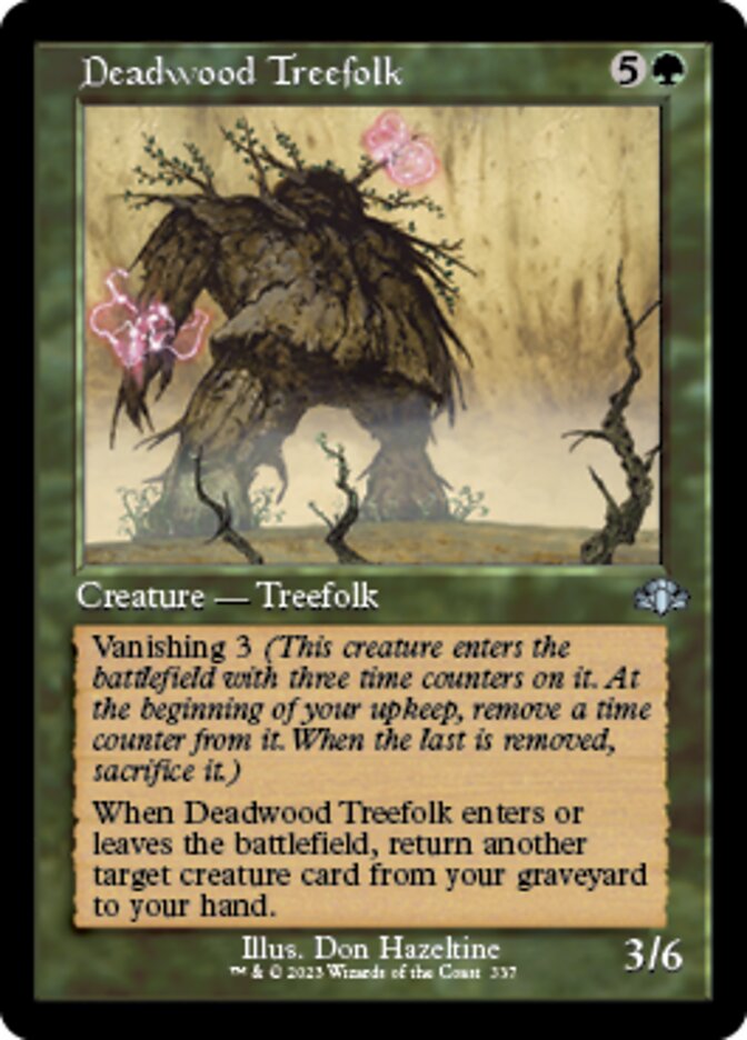 Deadwood Treefolk (Retro) [Dominaria Remastered] | Lots Moore NSW