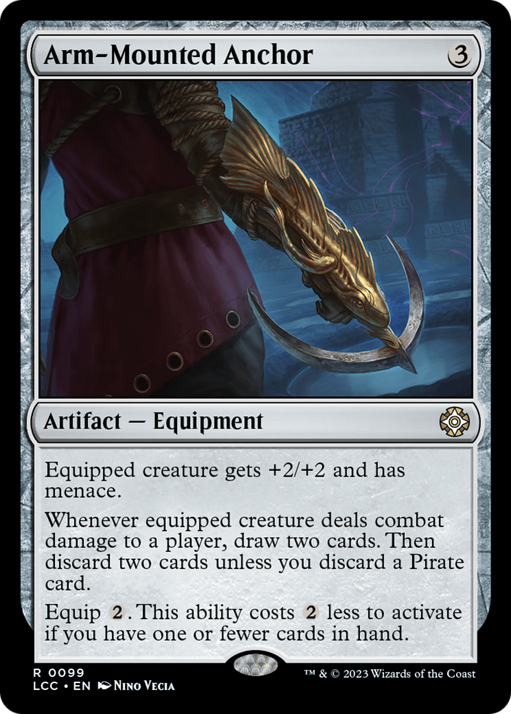 Arm-Mounted Anchor [The Lost Caverns of Ixalan Commander] | Lots Moore NSW