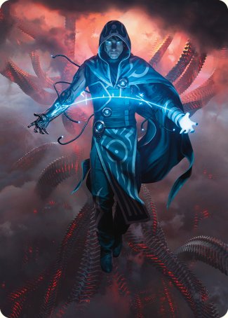 Jace, the Perfected Mind Art Card [Phyrexia: All Will Be One Art Series] | Lots Moore NSW