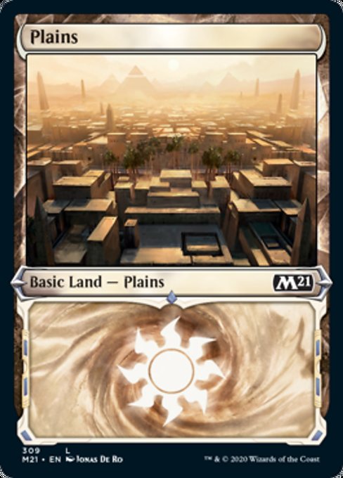 Plains (Showcase) [Core Set 2021] | Lots Moore NSW