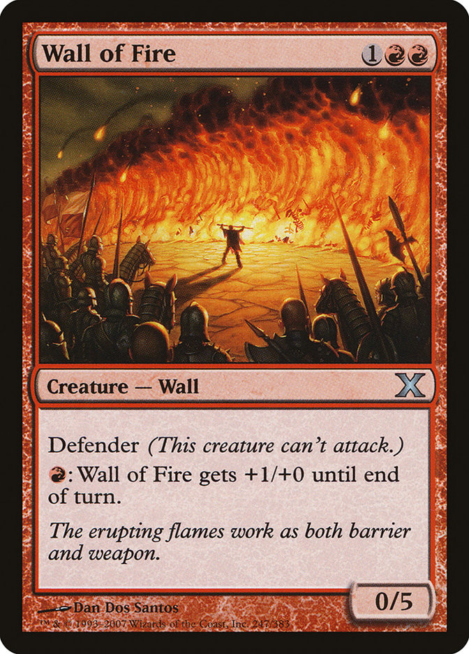 Wall of Fire [Tenth Edition] | Lots Moore NSW