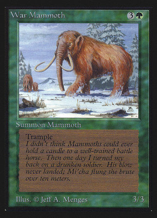 War Mammoth (CE) [Collectors’ Edition] | Lots Moore NSW