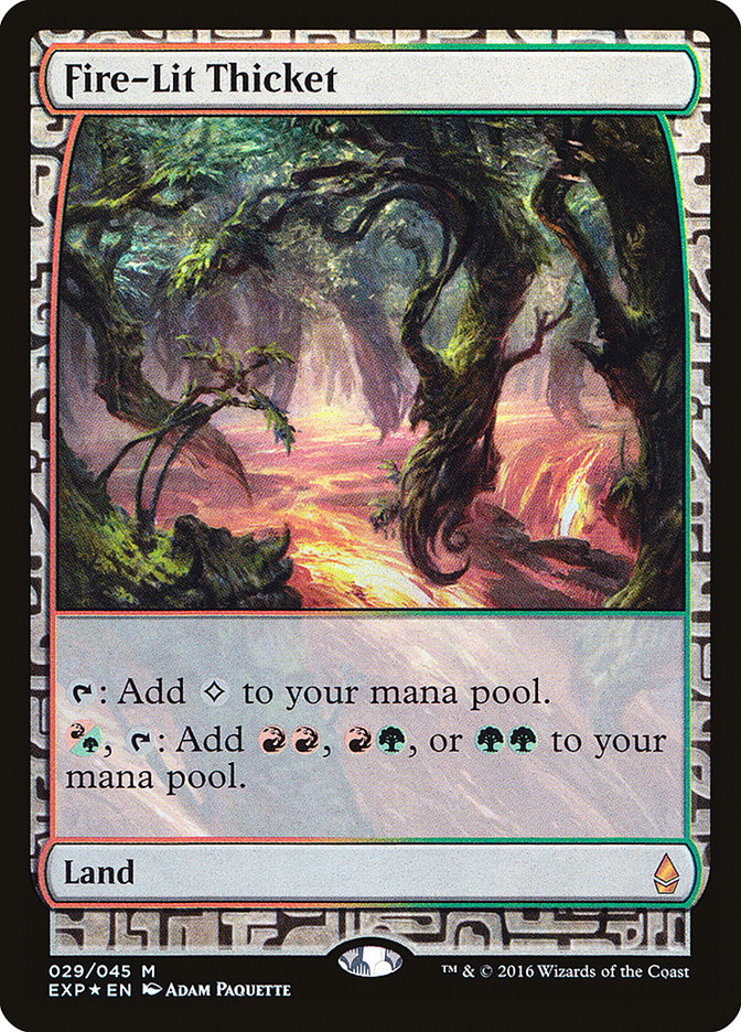 Fire-Lit Thicket [Zendikar Expeditions] | Lots Moore NSW