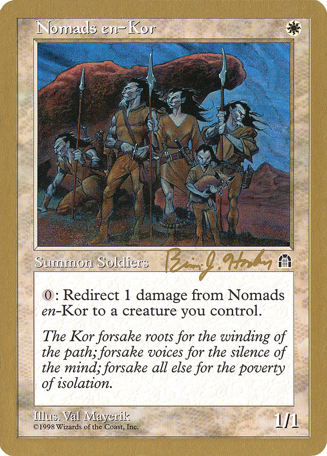 Nomads en-Kor (Brian Hacker) [World Championship Decks 1998] | Lots Moore NSW