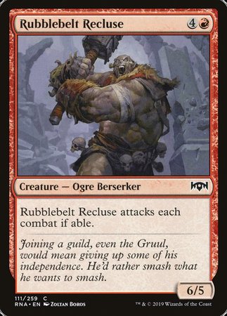 Rubblebelt Recluse [Ravnica Allegiance] | Lots Moore NSW