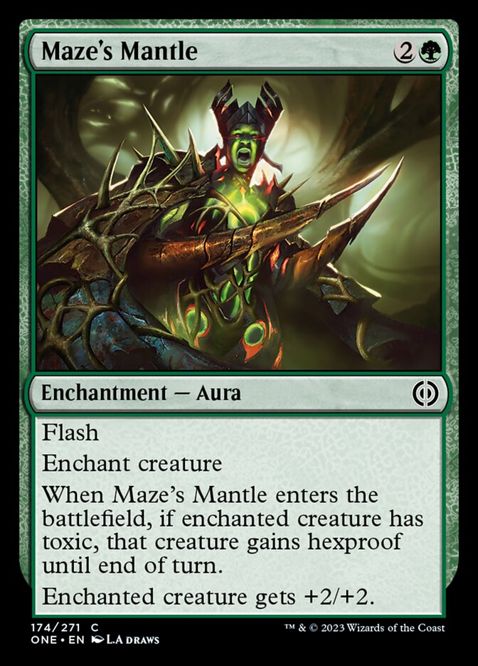 Maze's Mantle [Phyrexia: All Will Be One] | Lots Moore NSW