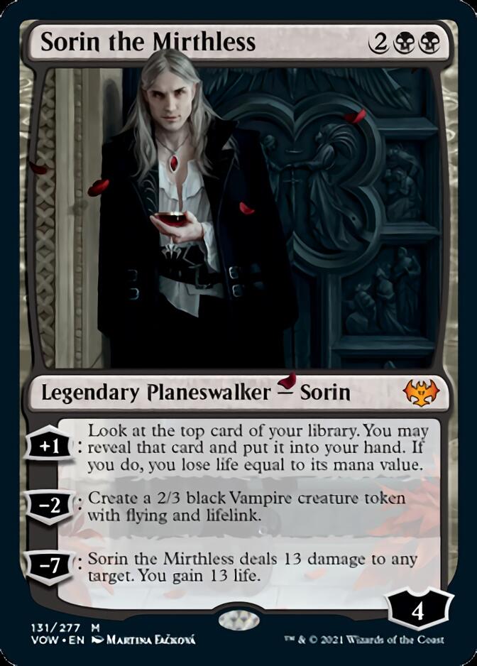 Sorin the Mirthless [Innistrad: Crimson Vow] | Lots Moore NSW