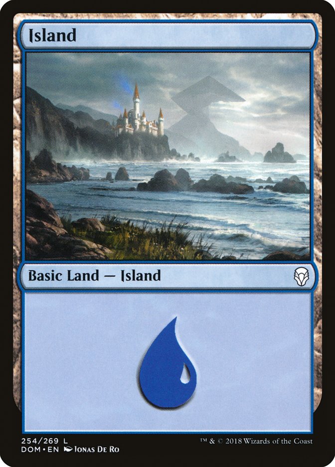 Island (254) [Dominaria] | Lots Moore NSW