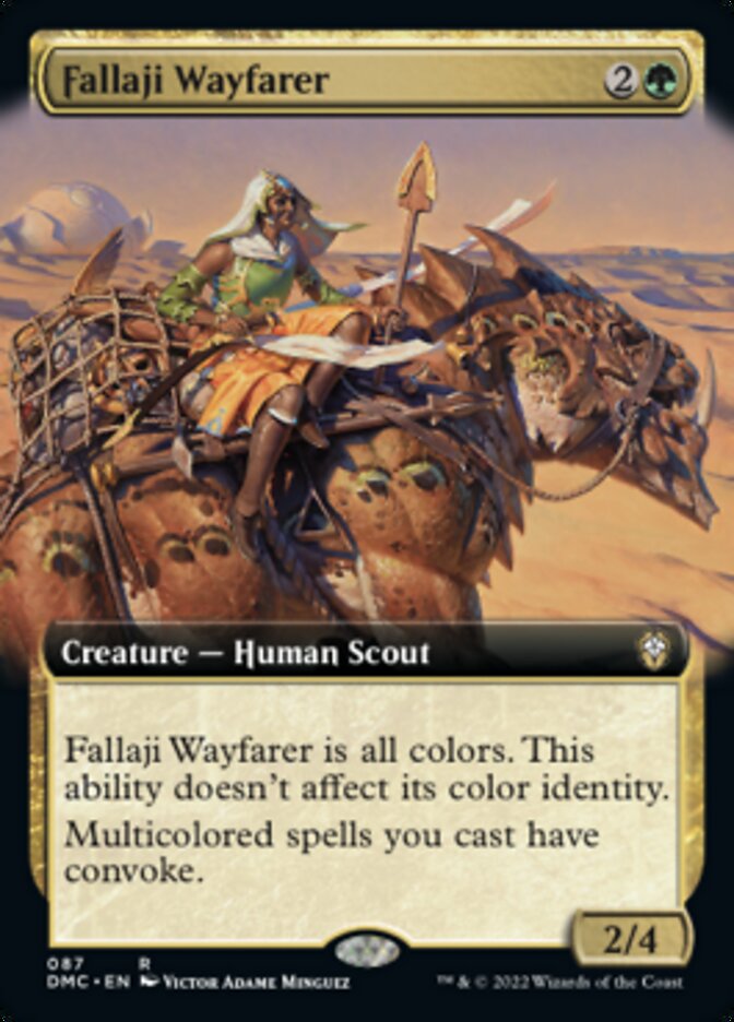 Fallaji Wayfarer (Extended Art) [Dominaria United Commander] | Lots Moore NSW