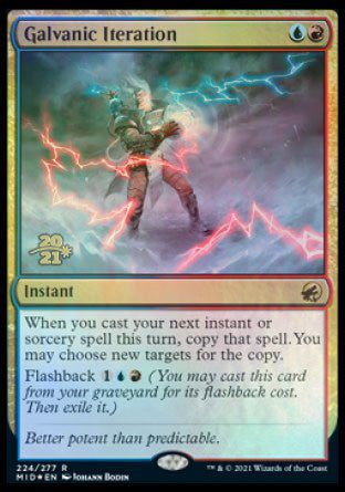Galvanic Iteration [Innistrad: Midnight Hunt Prerelease Promos] | Lots Moore NSW