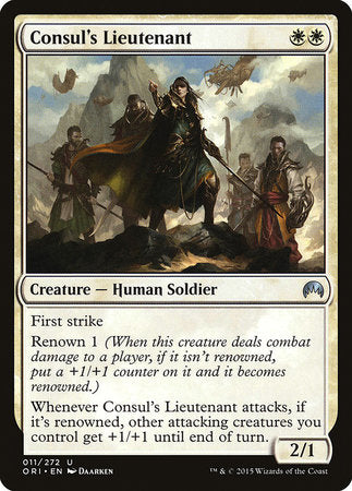 Consul's Lieutenant [Magic Origins] | Lots Moore NSW