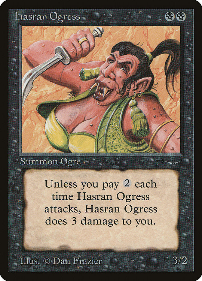 Hasran Ogress (Light Mana Cost) [Arabian Nights] | Lots Moore NSW