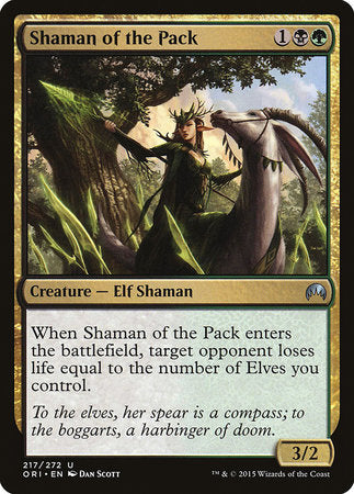 Shaman of the Pack [Magic Origins] | Lots Moore NSW