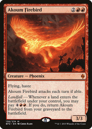 Akoum Firebird [Battle for Zendikar] | Lots Moore NSW