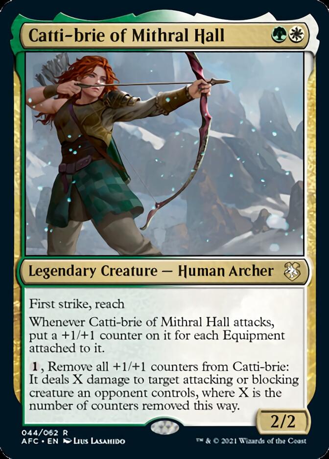 Catti-brie of Mithral Hall [Dungeons & Dragons: Adventures in the Forgotten Realms Commander] | Lots Moore NSW