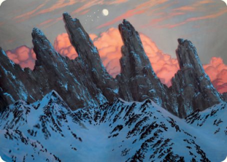 Mountain (275) Art Card [Dungeons & Dragons: Adventures in the Forgotten Realms Art Series] | Lots Moore NSW