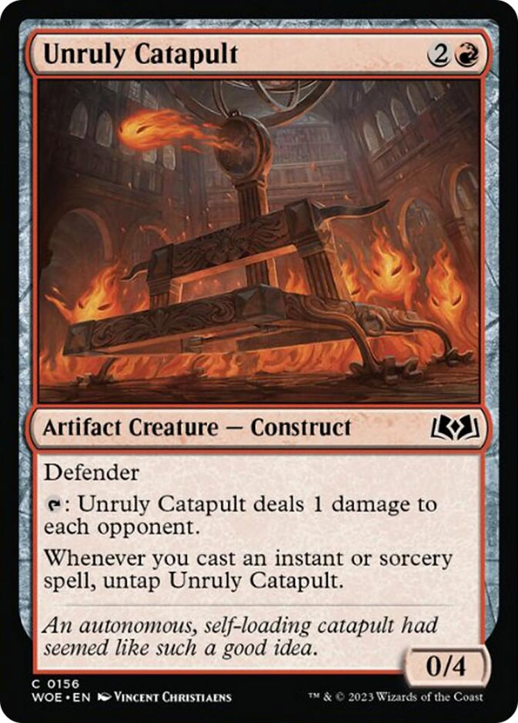 Unruly Catapult [Wilds of Eldraine] | Lots Moore NSW