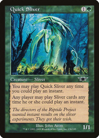 Quick Sliver [Legions] | Lots Moore NSW