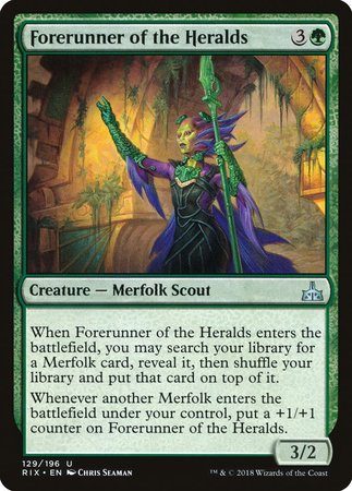 Forerunner of the Heralds [Rivals of Ixalan] | Lots Moore NSW