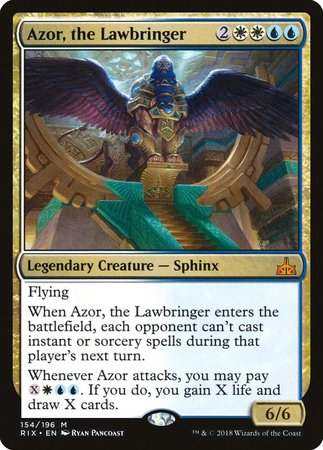Azor, the Lawbringer [Rivals of Ixalan] | Lots Moore NSW
