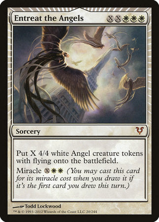 Entreat the Angels [Avacyn Restored] | Lots Moore NSW