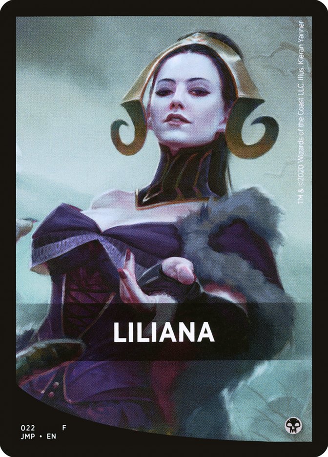 Liliana Theme Card [Jumpstart Front Cards] | Lots Moore NSW