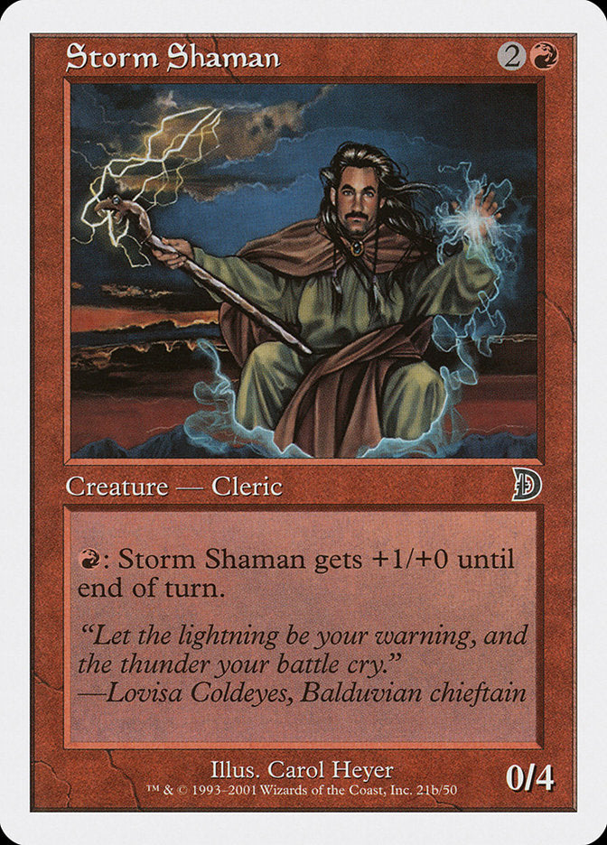 Storm Shaman (Male) [Deckmasters] | Lots Moore NSW
