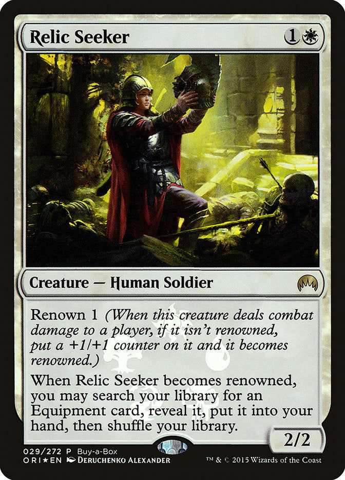 Relic Seeker (Buy-A-Box) [Magic Origins Promos] | Lots Moore NSW