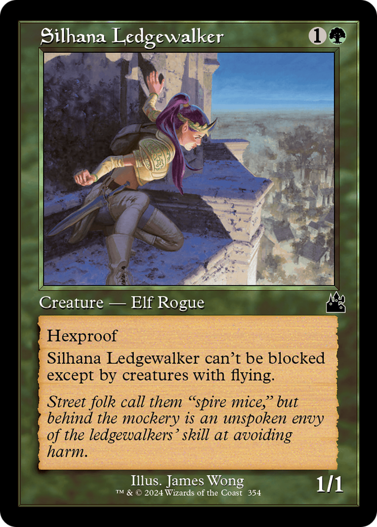 Silhana Ledgewalker (Retro Frame) [Ravnica Remastered] | Lots Moore NSW